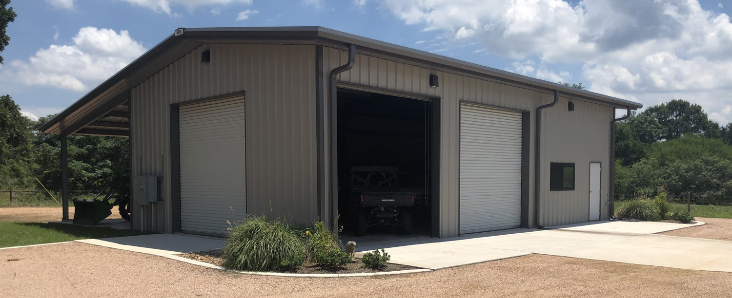 Alleyton, TX - pre-engineered metal building 1 - Muleshoe Buildings