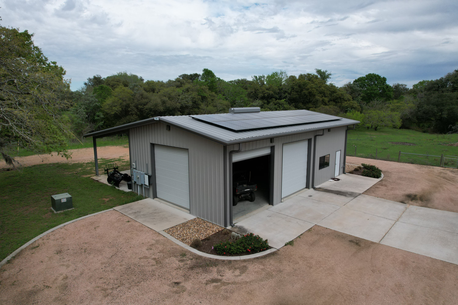 Alleyton, TX - pre-engineered metal building 3 - Muleshoe Buildings