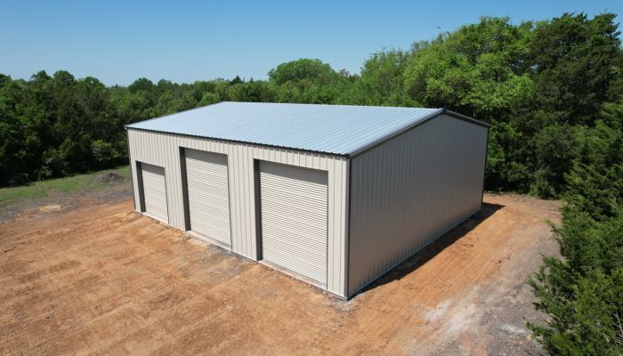 45x50x16 metal building near brenham TX